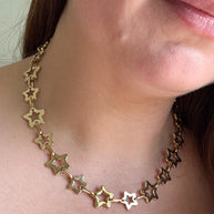Golden Stars ⭐️ Necklace & Bracelet