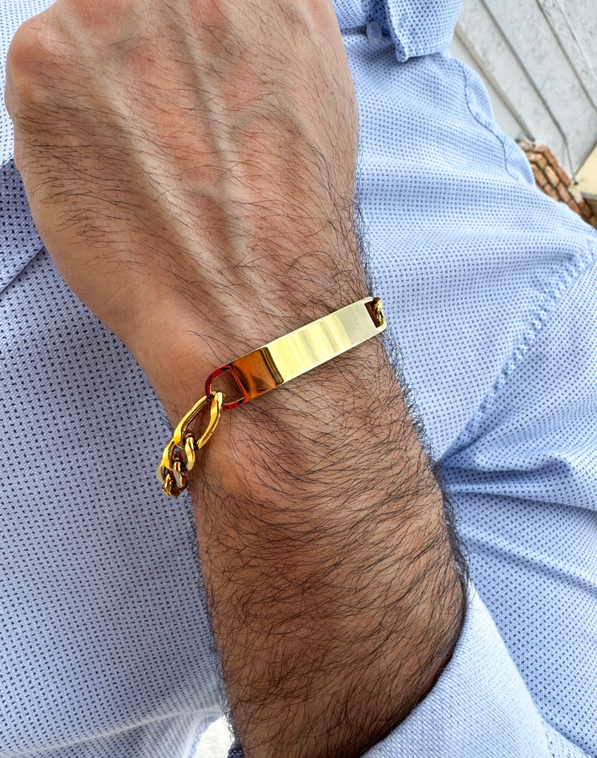 Basic Gold Link Bracelet