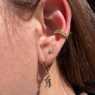Shiny Little Zircons Ear Cuff