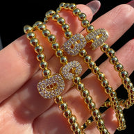 Initial Zirconia Bracelets
