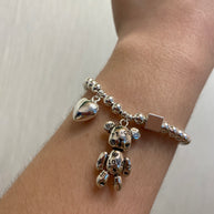 Sterling Silver Bear 🐻 Bracelet