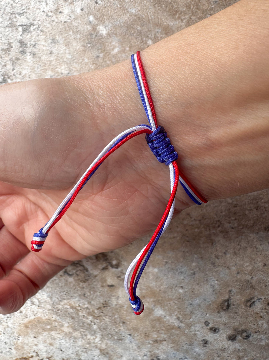 Puerto Rico Thread Bracelet