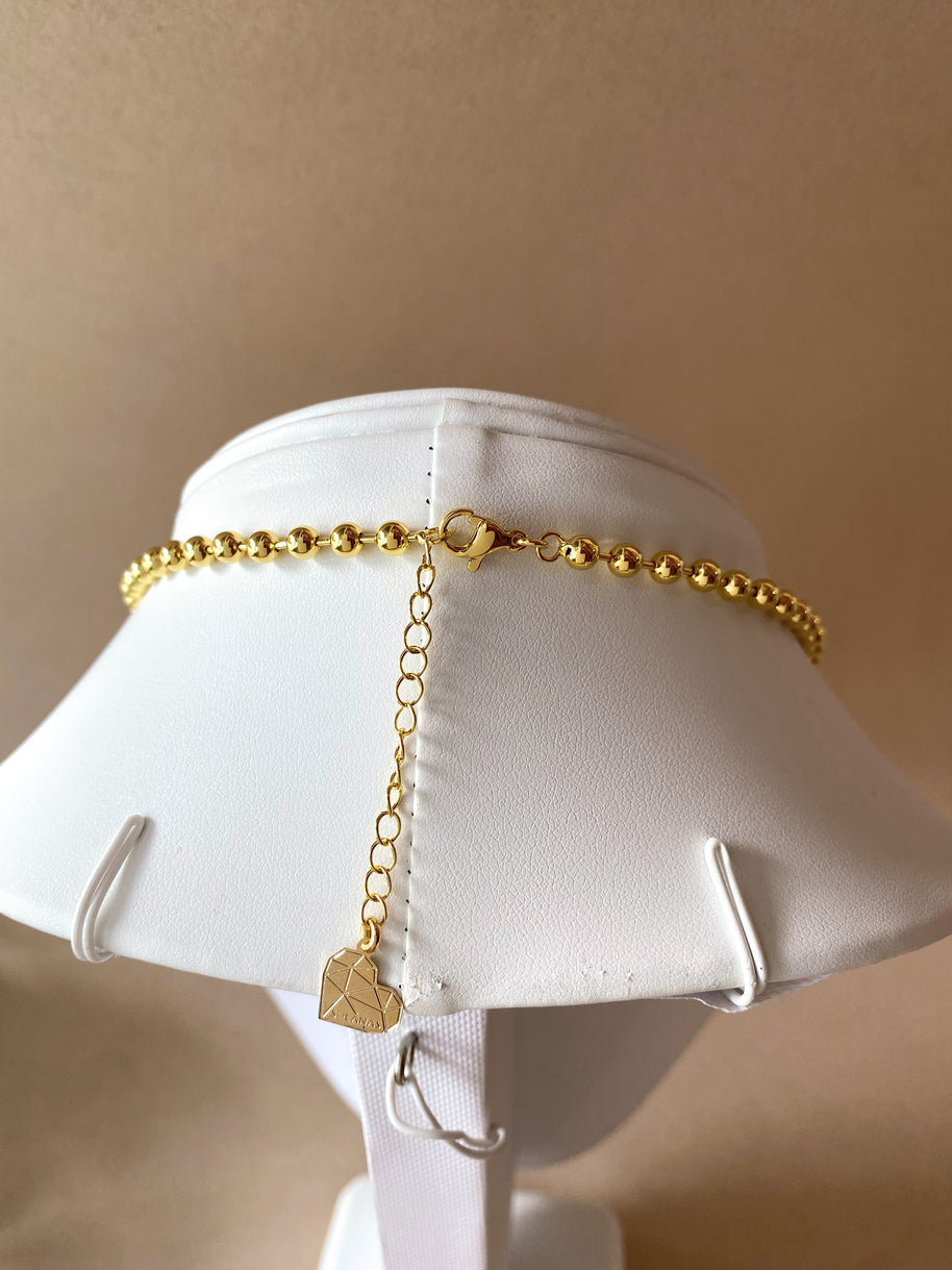 Big Crystals Heart Shape Necklace