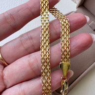 Bismark Style 18k Solid Gold Bracelet