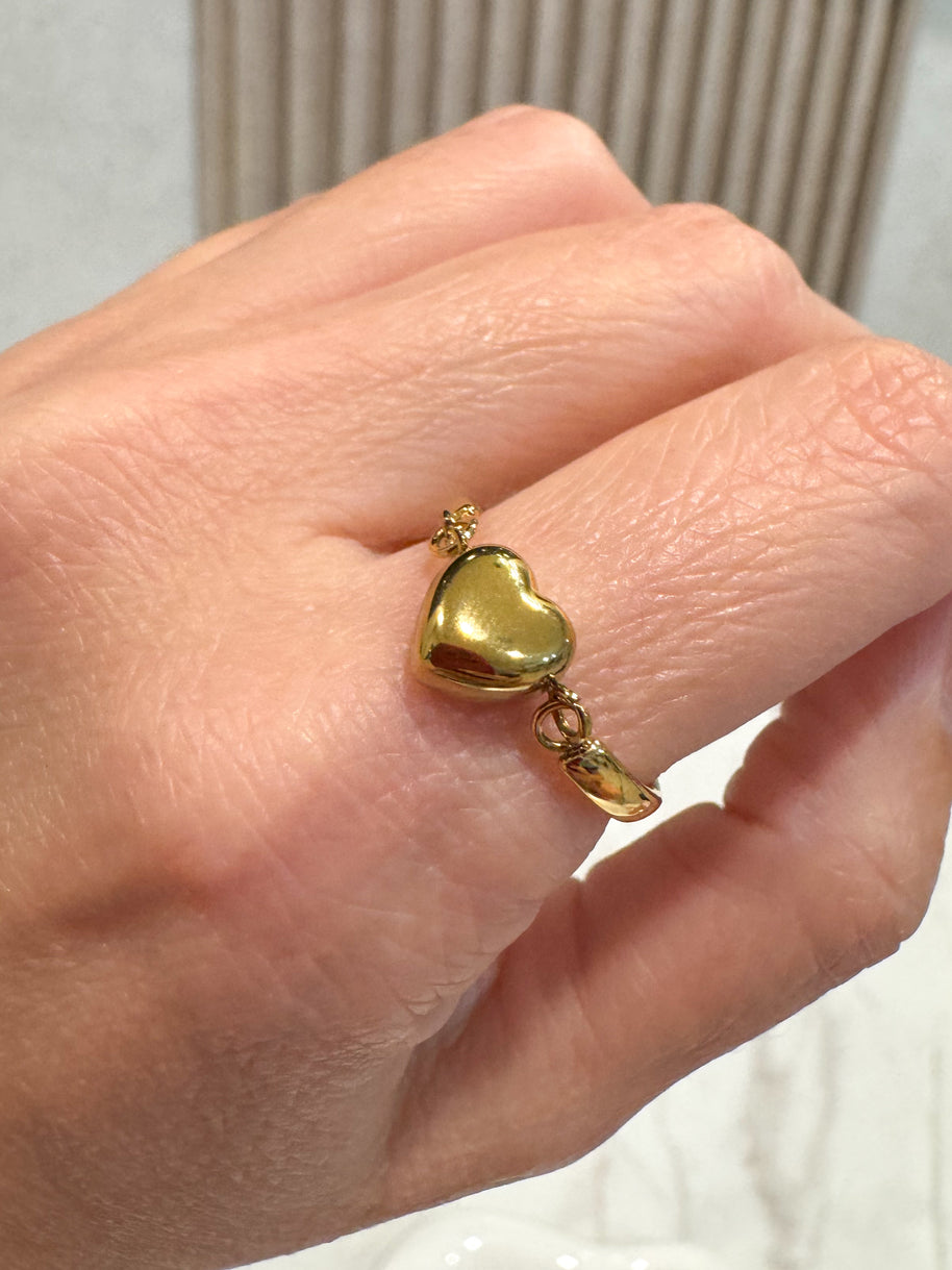 Golden Heart Ring