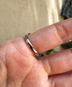 Load image into Gallery viewer, Stainless Steel Ring Adjustable Silver Hearts
