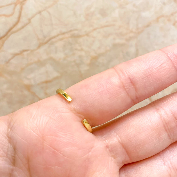 Double Zirconia Heart Ring