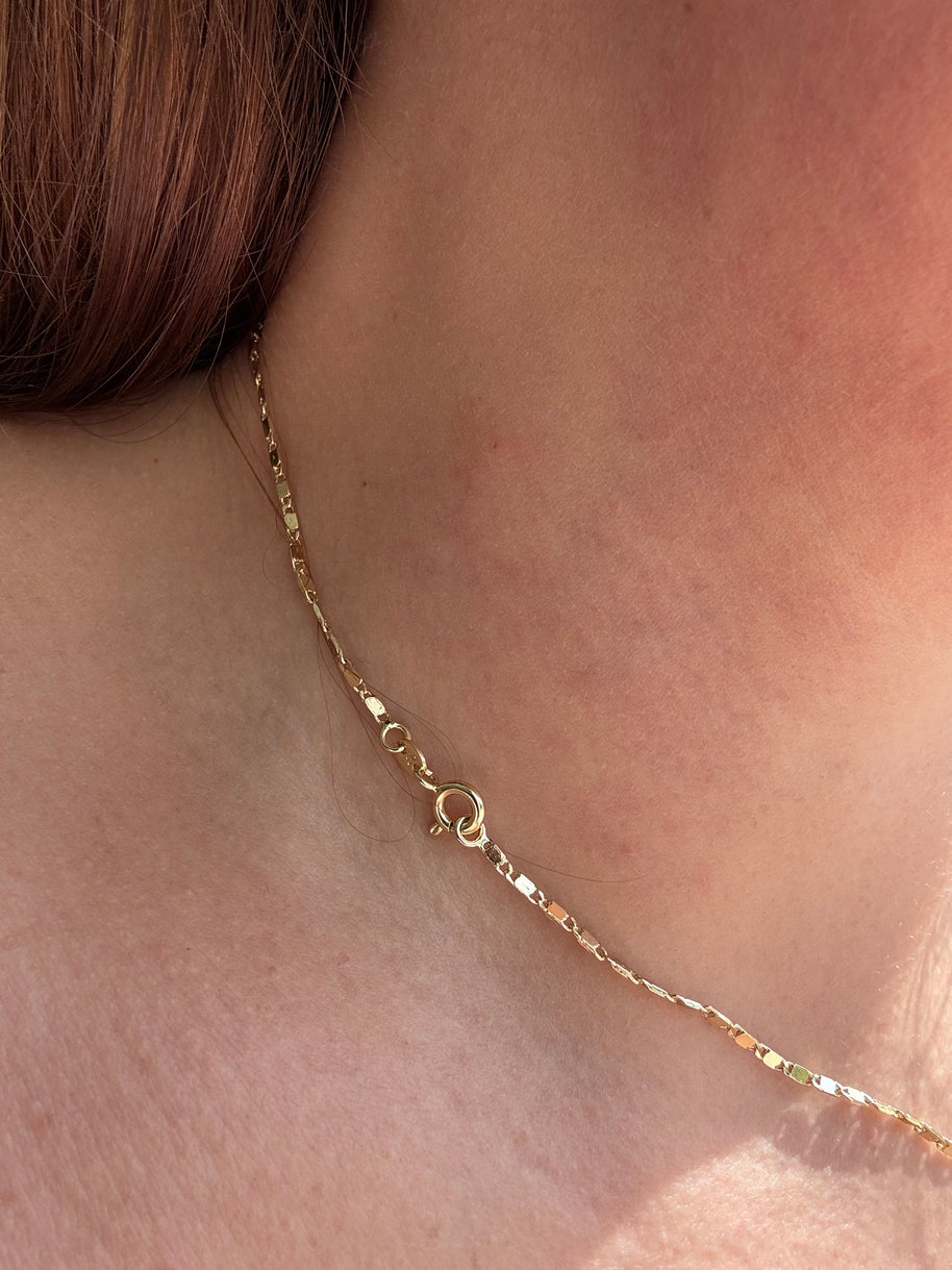 Cloud Raindrop Crystal Gems Golden Necklaces