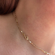 Cloud Raindrop Crystal Gems Golden Necklaces