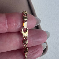 Puffed Mariner Links 18k Solid Gold (750) Men Bracelet