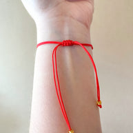Jesus & God Red, Gold and Blue Miyuki Handmade Adjustable Bracelet