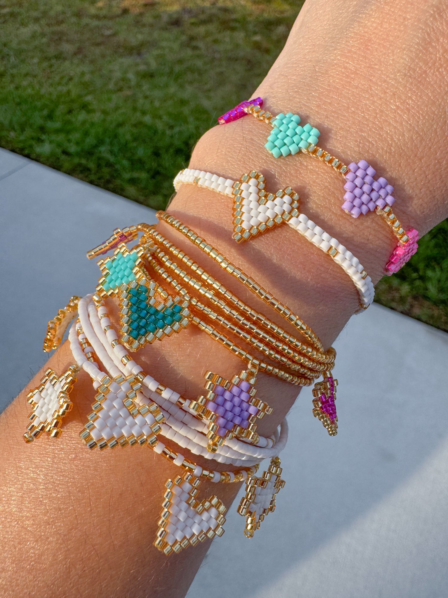 Pulsera Miyuki Coloridas