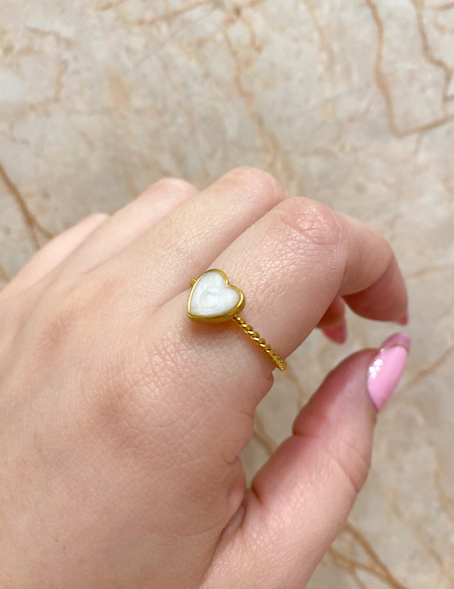 Hearts Adjustable Rings