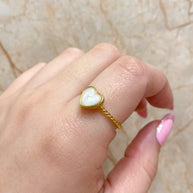 Hearts Adjustable Rings