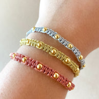 3 Layers Style 3 Gold Adjustable Bracelet