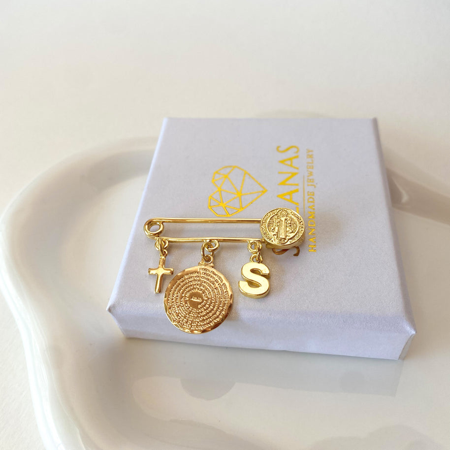 Variety of St Bendict Baby Pins