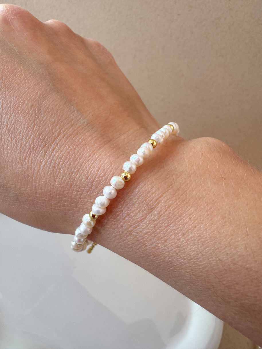 Little Real Pearls Bracelet