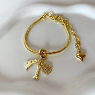 I love My Dog 3 Charms Bracelet