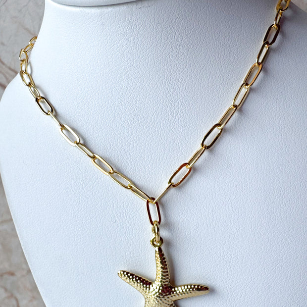 Starfish Style Necklace