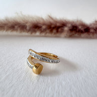 Shiny Clou Style Steel Ring