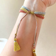 3 Layers Style 3 Gold Adjustable Bracelet