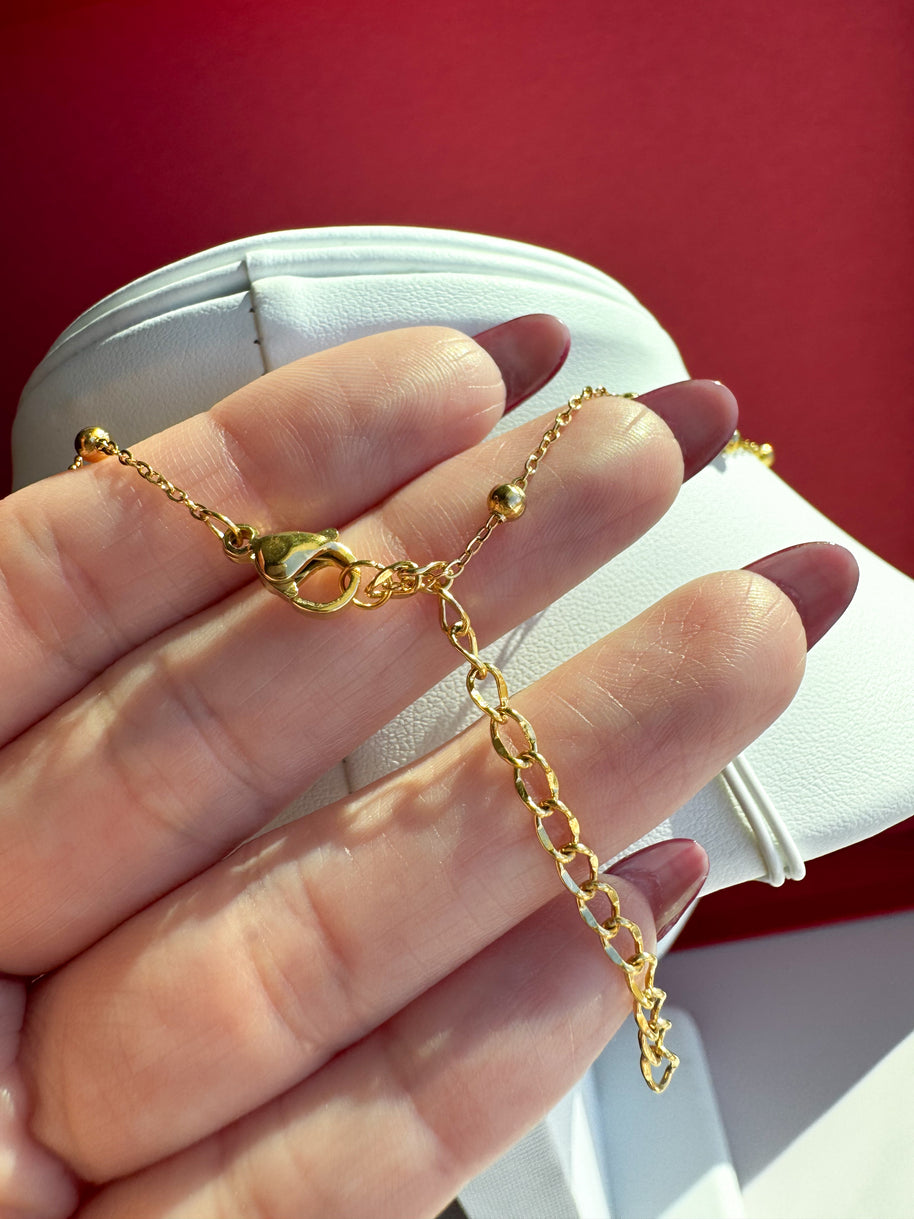 Cadena Larga Corbatín Gold