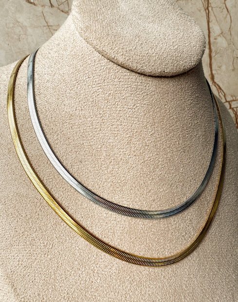 Gargantillas Serpiente Silver & Gold