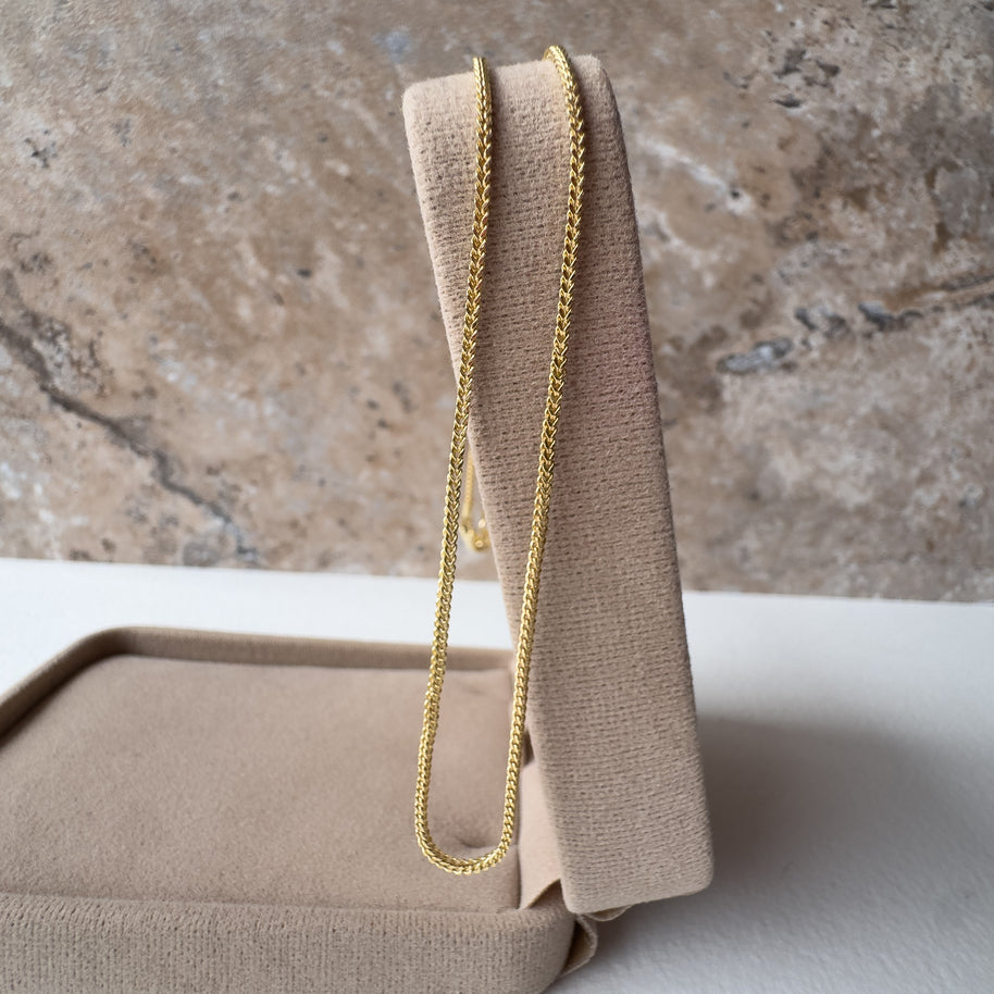 Franco Style 14K Solid Gold Necklace