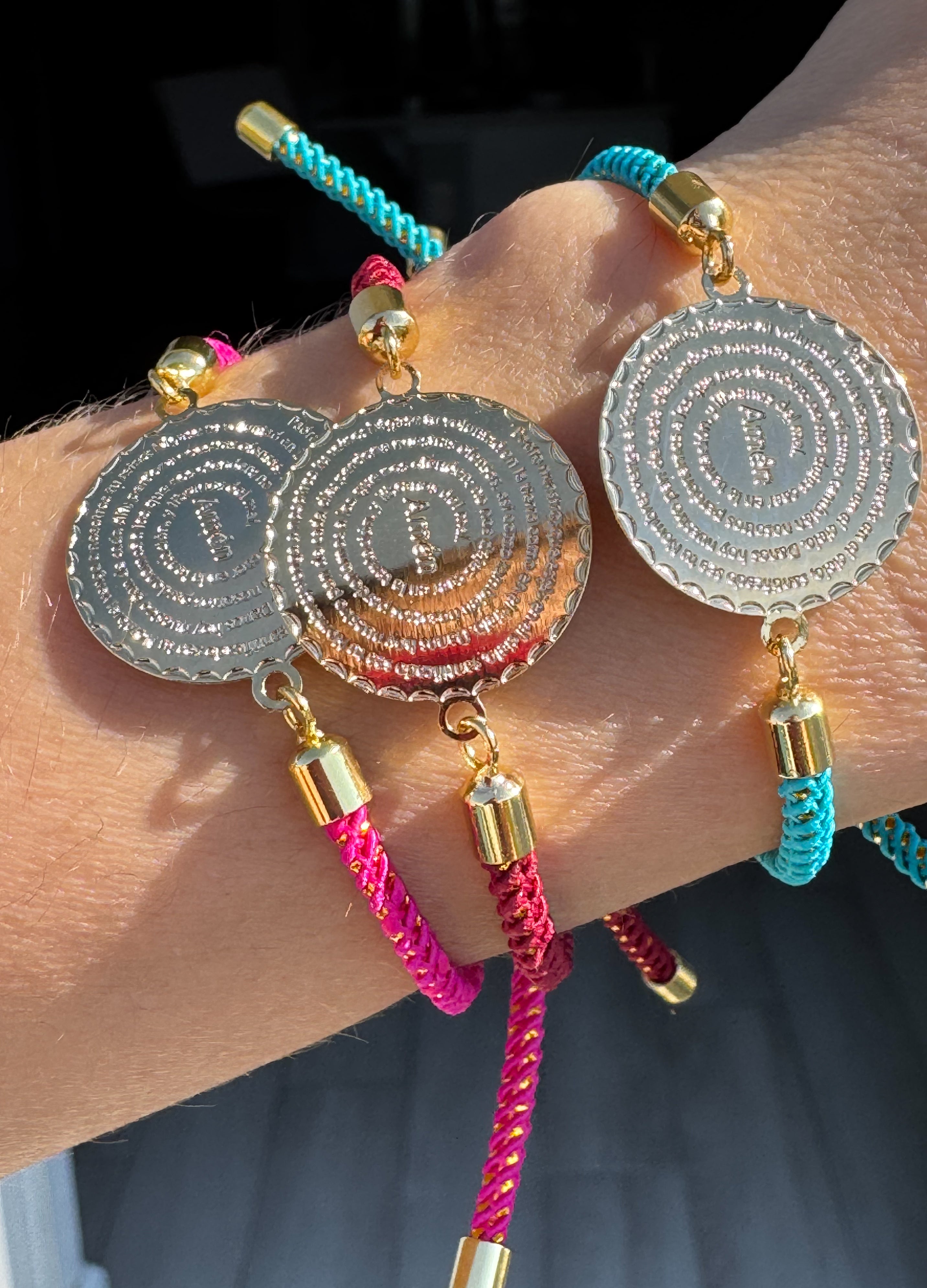 Our Father Adjustable Bracelets