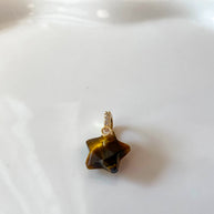 Variety of Stones Stars Shape Charms