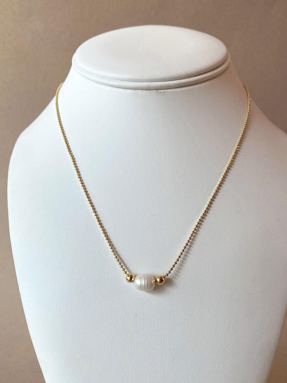 Natural Sea Pearl Adjustable Necklace