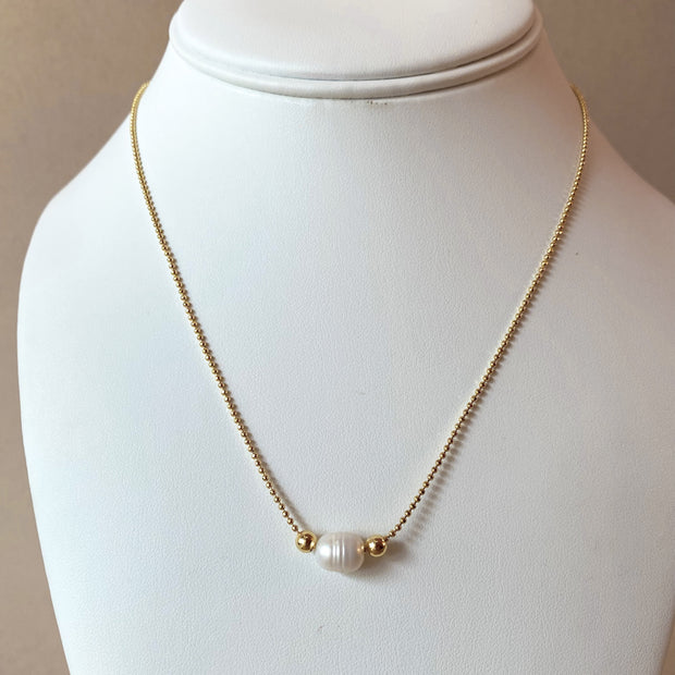 Natural Sea Pearl Adjustable Necklace