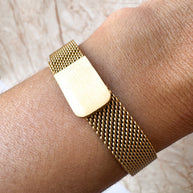 Brazalete Ajustable Acero Iman