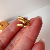 Aretes Corazon, Aretes Huesito de Perrito + Ear Cuff + Set