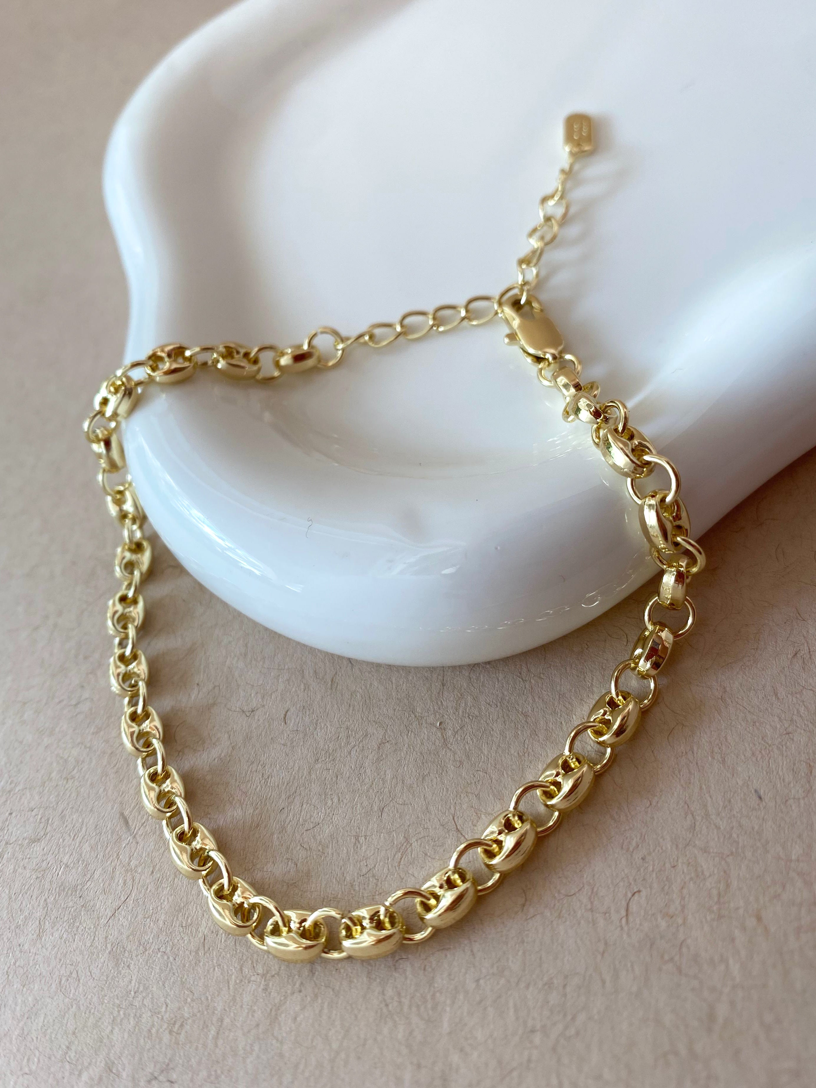 Little Coffee Grain Style Anklet