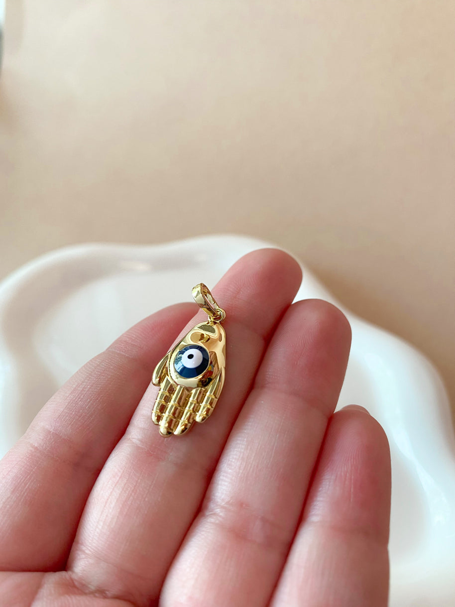 Hamsa Evil Eye Charm