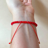Miracle Red Crystal Adjustable Bracelet