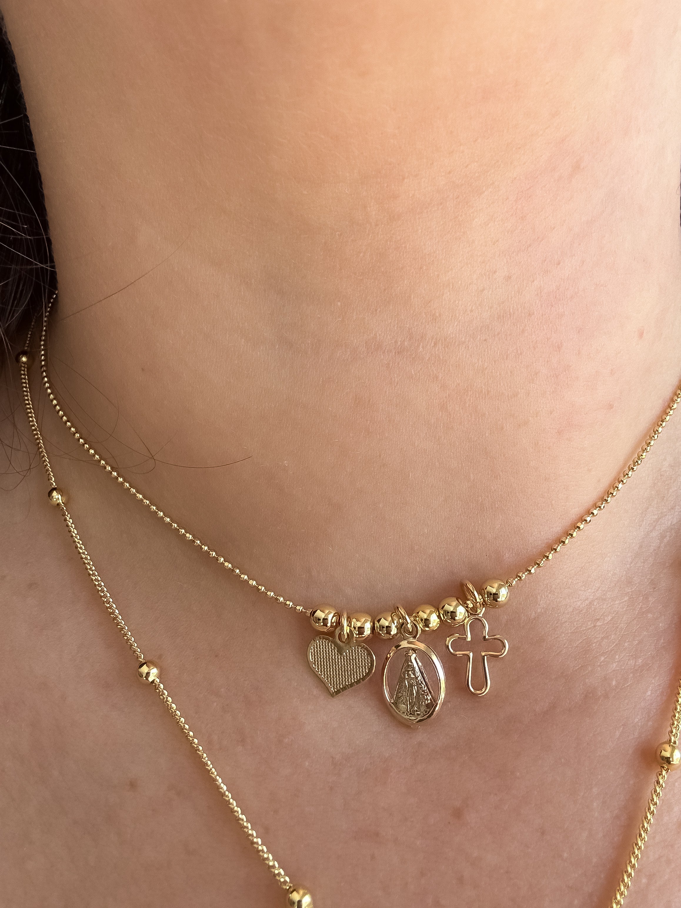 2 Style Religious Necklace