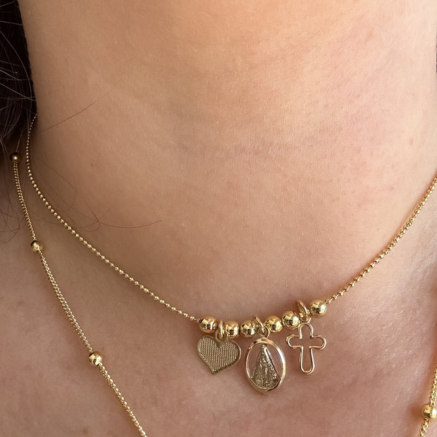 2 Style Religious Necklace