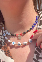 Load image into Gallery viewer, Multi Charm Protection Necklace
