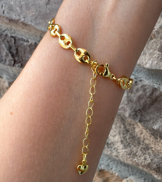 Brazalete Grano de Cafe Mediano