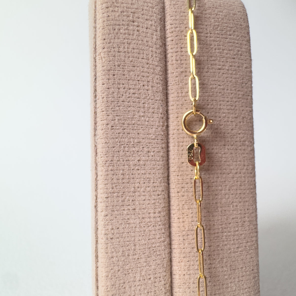 Paperclip 18K Gold Chain
