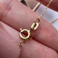 Butterfly Chain 18k Italian Gold Necklace