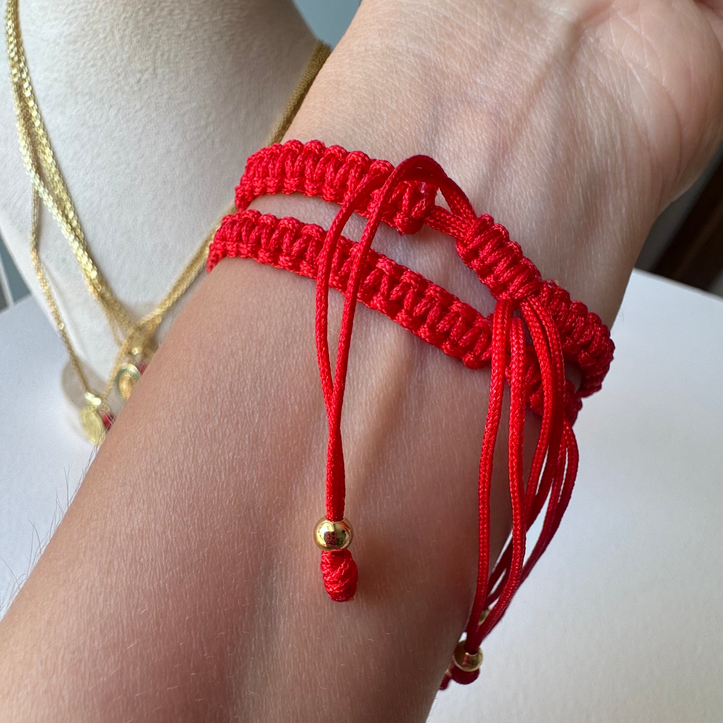 Evil Eye and Hamsa Red Threads Bracelets