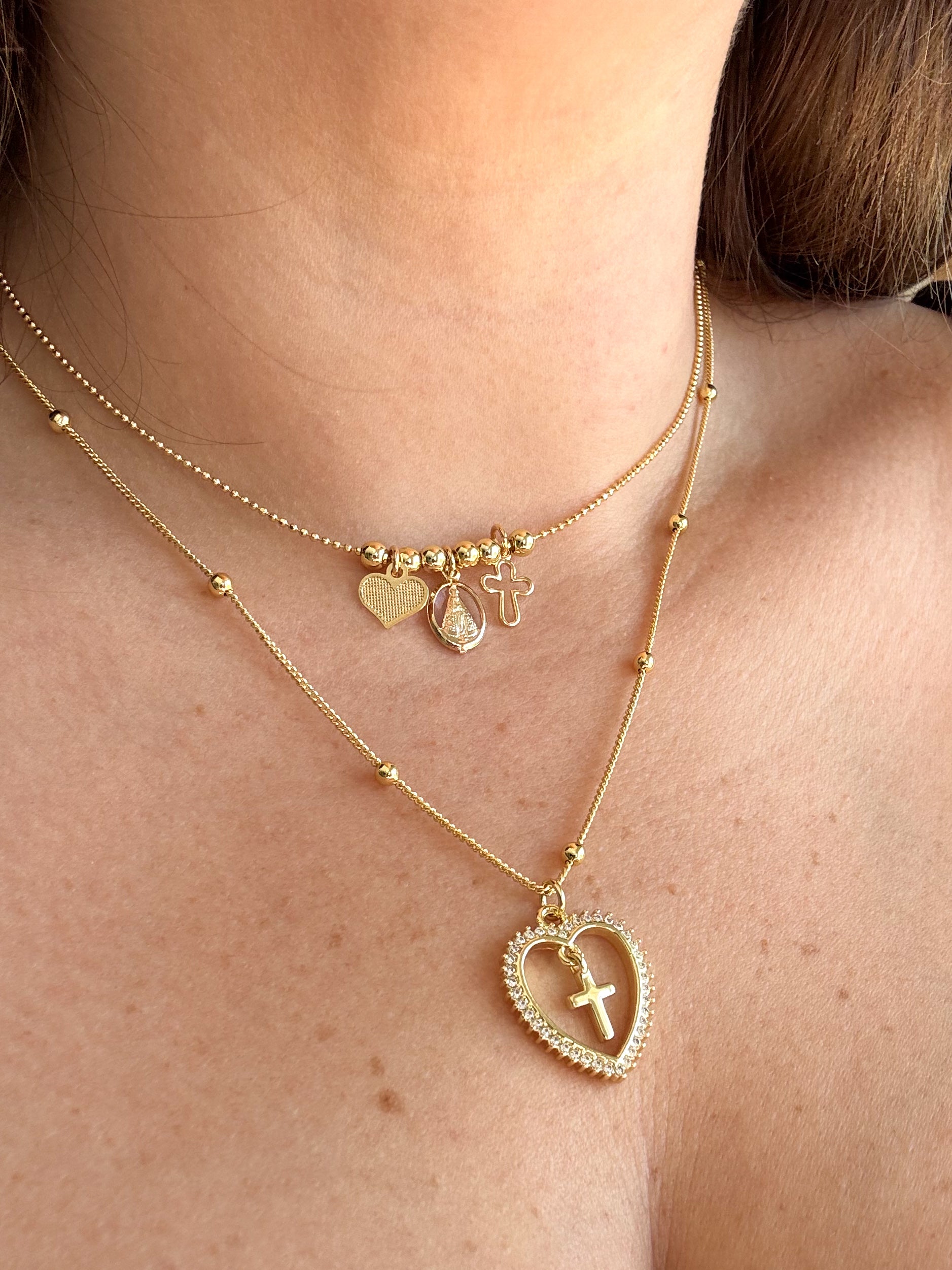 2 Style Religious Necklace