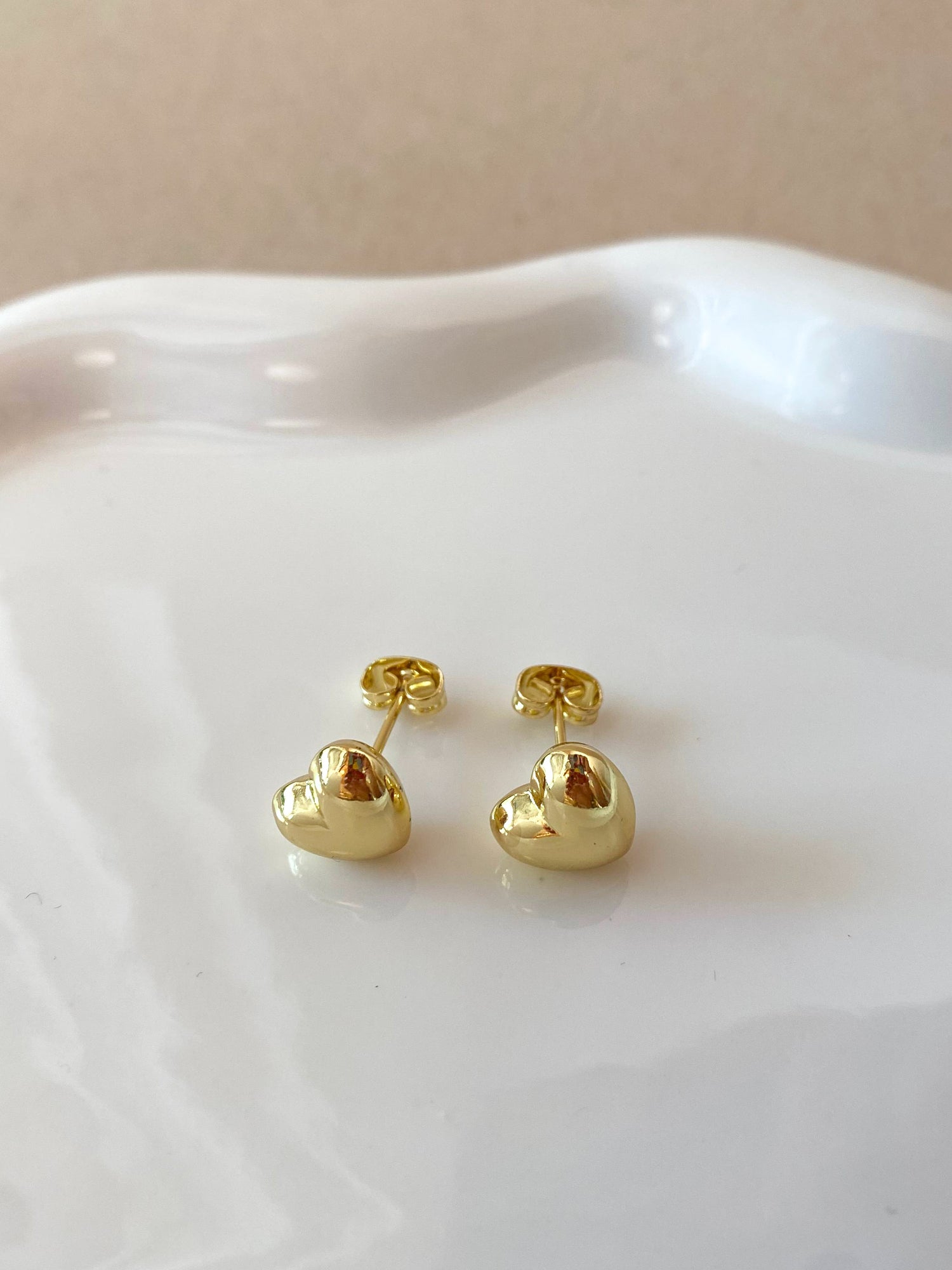 Little Bubble Heart Shape Earrings