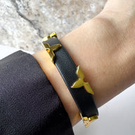 Star-Shape Leather Bracelet
