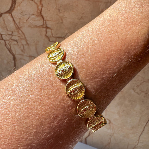 Brazalete Ajustable Virgen de Guadalupe