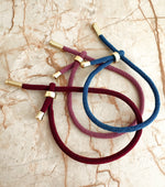 Load image into Gallery viewer, Pulseras Ajustables Plain Colores Oscuros
