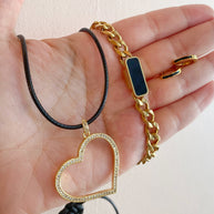 SET #02 | Heart & Steel Black Set